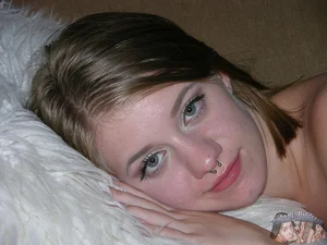 Petite amateur Dakota B gets naked in various locations inside her house - 7